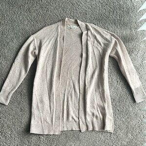 Loft cardigan speckled cream sm